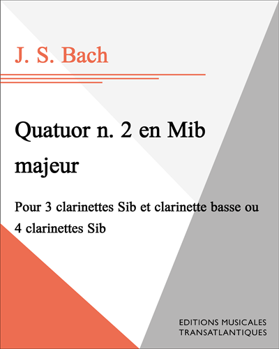 Quatuor n. 2 en Mib majeur