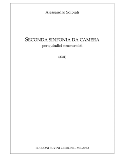 Seconda Sinfonia da Camera