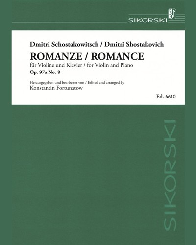 Romance, op. 97a/8