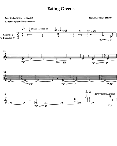 Clarinet 2 in Bb/Clarinet in A