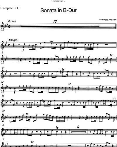 Sonata in B major
