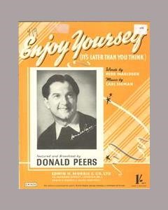 Enjoy Yourself (It's Later than You Think) (Lead sheet with lyrics ) Sheet  music for Piano (Solo) Easy