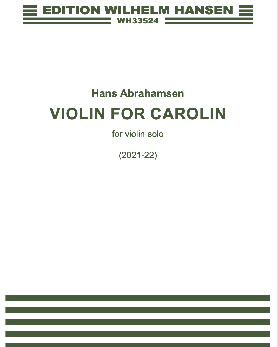 Violin for Carolin