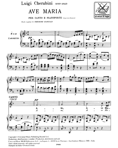 Soprano & Tenor (Alternative) & Piano