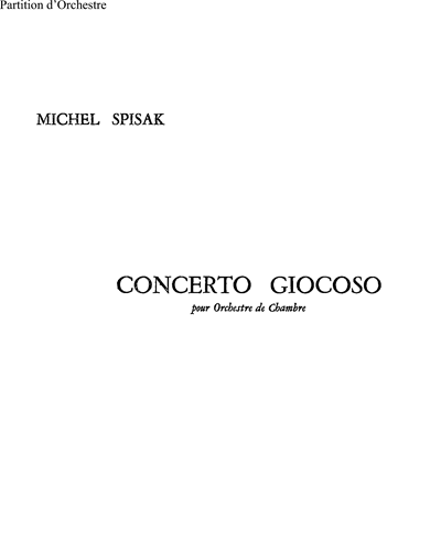 Concerto Giocoso