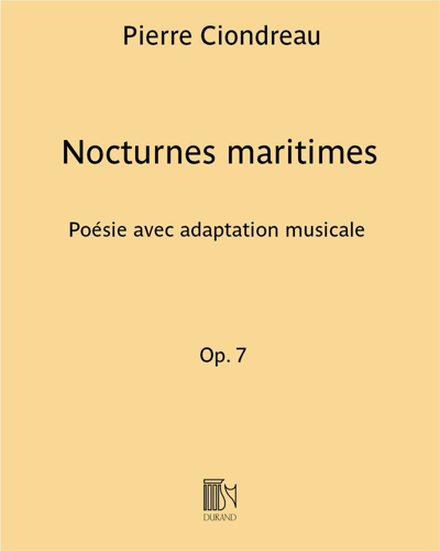 Nocturnes maritimes, op. 7