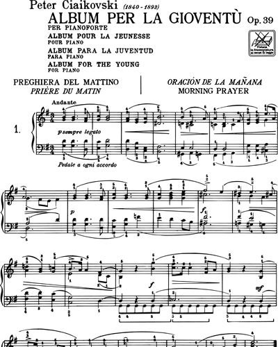 Album per la gioventù Op. 39