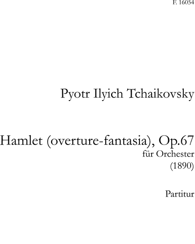 Hamlet Op. 67