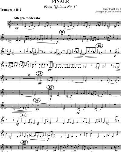 Finale (from 'Quintet, op. 5 No. 1')