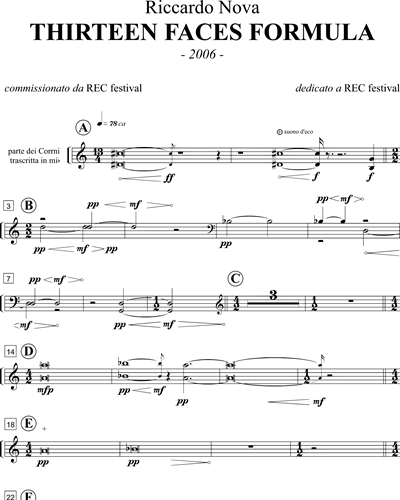 Horn in Eb 1 (Alternative) & Horn in Eb 2 (Alternative)