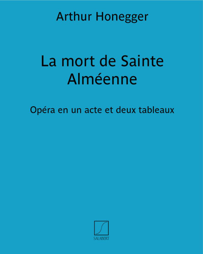 La mort de Sainte Alméenne