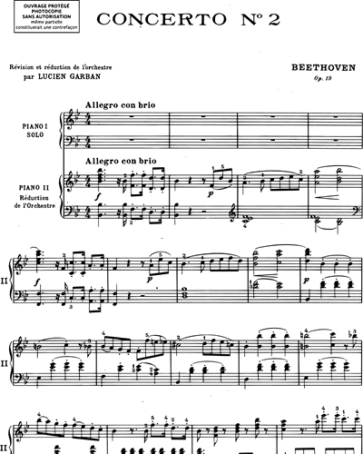 Concerto n. 2 en Si Bémol majeur Op. 39