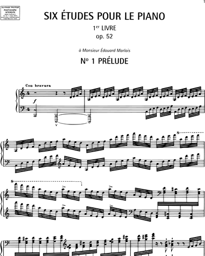 Œuvres pour piano, Vol. 1