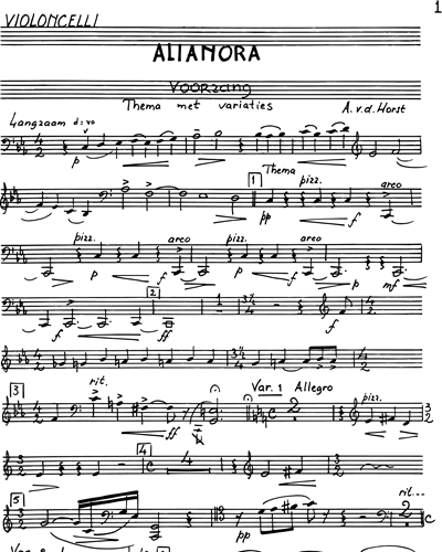 Alianora, op. 57