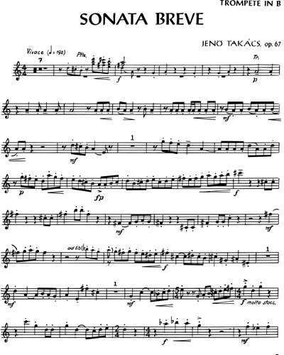 Sonata Breve, op. 67