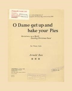 O Dame Get Up And Bake Your Pies