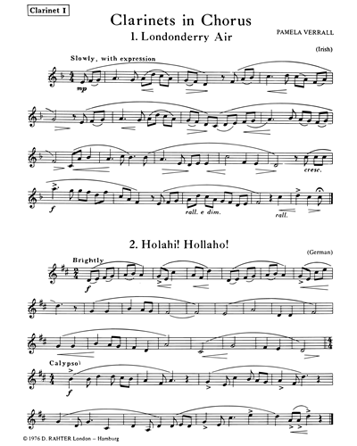 Clarinets in Chorus