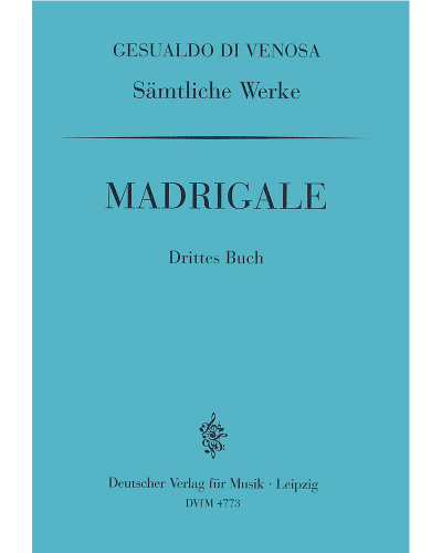 Complete Works, Book 3: Madrigals