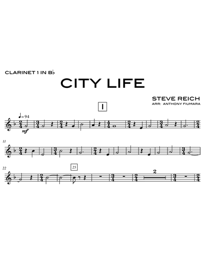 City Life [Wind Band Version]