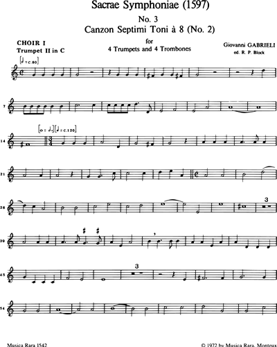 [Choir 1] Trumpet in C 2