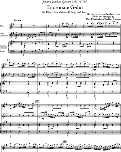 Full Score & Harpsichord/Piano (Alternative)