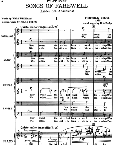 Vocal Score