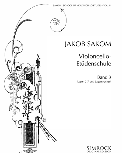 School of Violoncello Etudes, Vol. 3