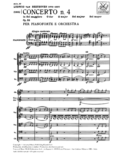 Concerto n. 4 in Sol maggiore, op. 58