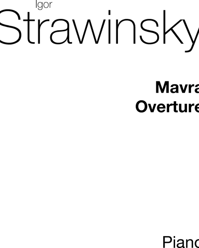 Overture (from “Mavra”)