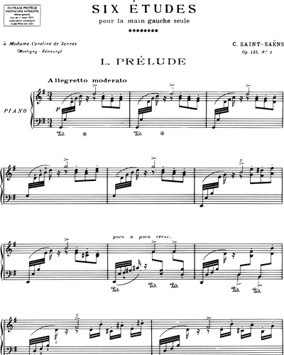 6 Études, op. 135