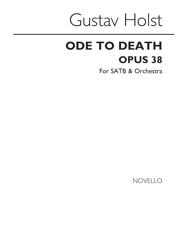 Ode to Death Op. 38