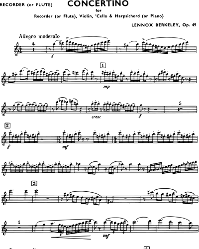 Concertino, Op. 49
