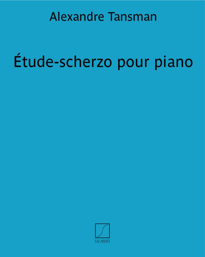 Étude-scherzo pour piano