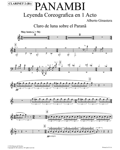 Panambí, op. 1