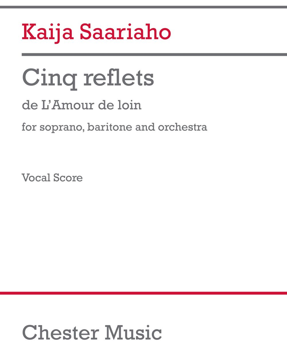 Vocal Score