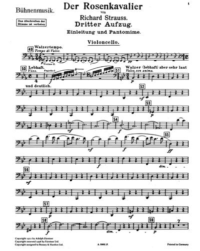 Der Rosenkavalier, op. 59