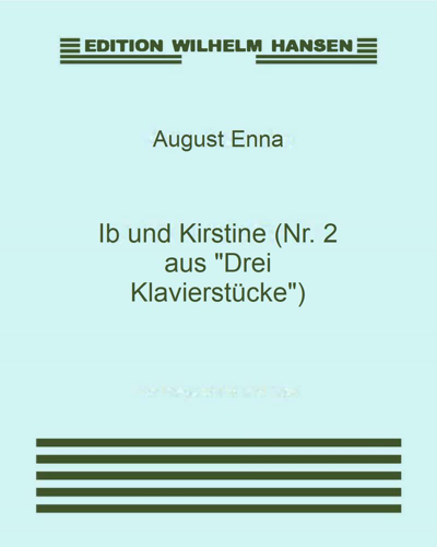 Ib und Kirstine (Nr. 2 aus "Drei Klavierstücke")