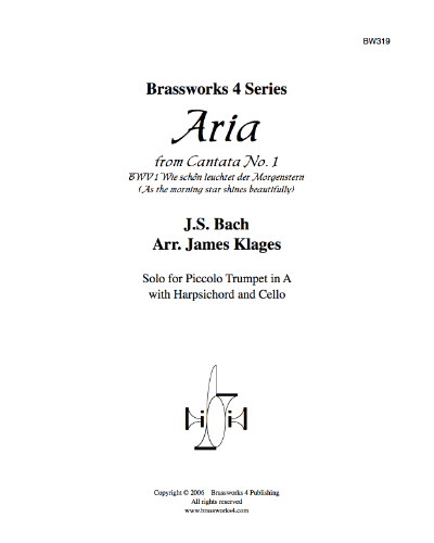 Aria (from 'Cantata No. 1, BWV 1')