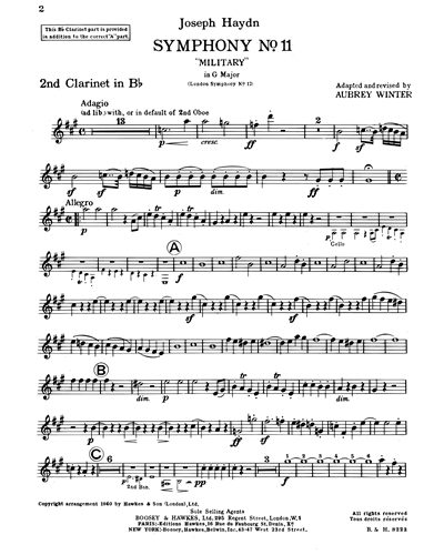 Symphony No. 11 G-dur, Hob. 1/100
