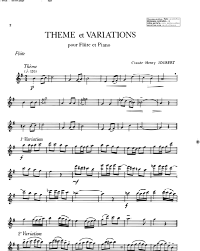 Theme and Variations