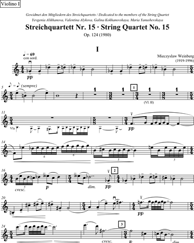 String Quartet No. 15, op. 124