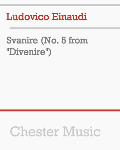 Svanire (No. 5 from "Divenire")