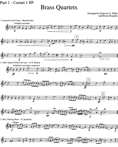 Cornet 1/Trumpet in Bb 1 (Alternative)