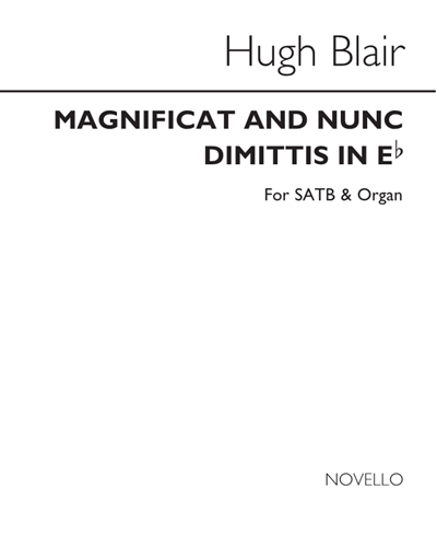 Magnificat and Nunc dimittis (in E-flat)