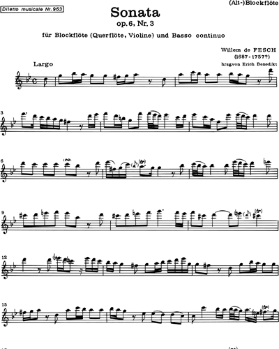 Sonata No. 3 in G Minor