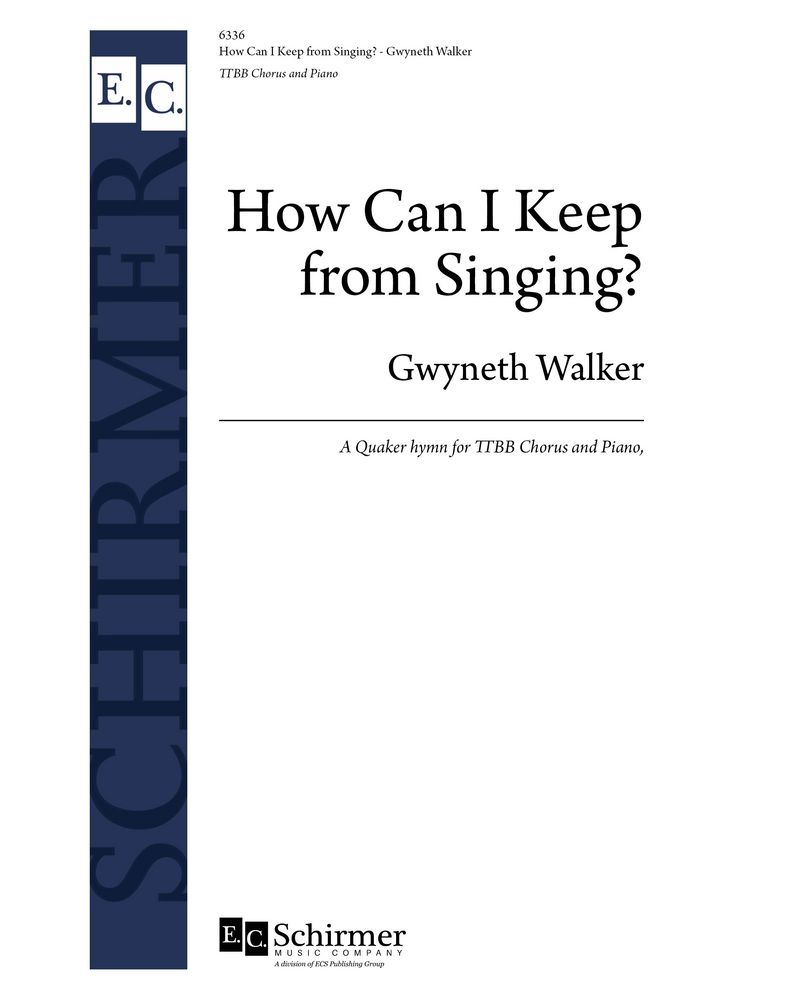 How Can I Keep from Singing?