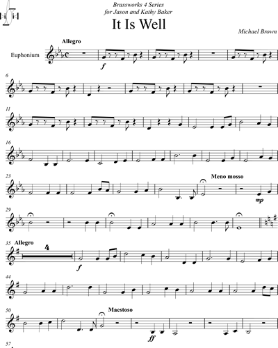 Euphonium Treble Clef (Alternative)