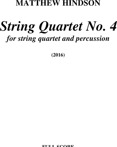 String Quartet No. 4