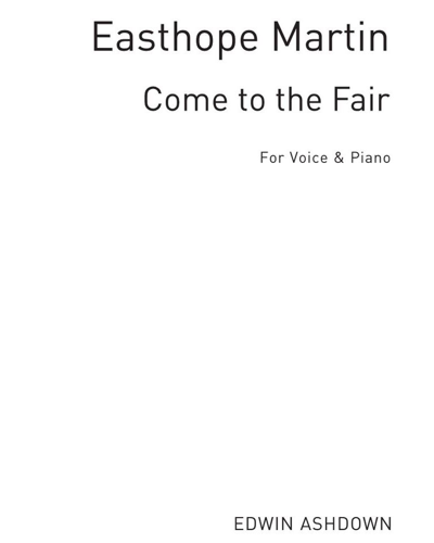 Come to the Fair (in G major)