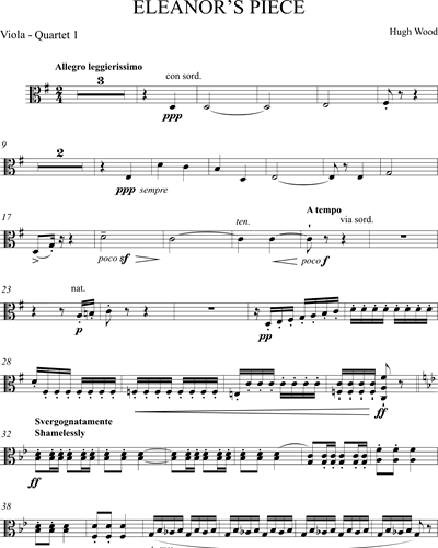 [String Quartet 1] Viola